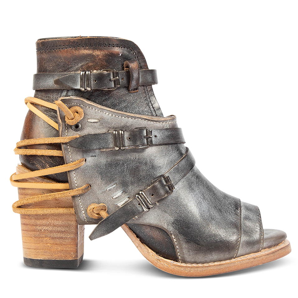 FREEBIRD women's Carterr ice multi sandal with back lacing and a front dip product