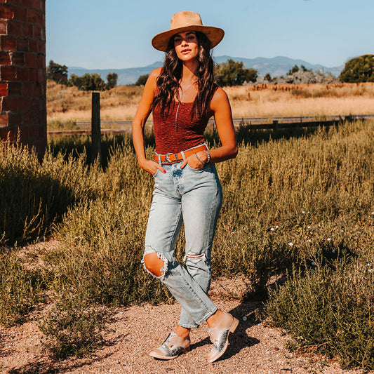 FREEBIRD women's Mabel turquoise multi two-toned low heel two tone oxford lifestyle image