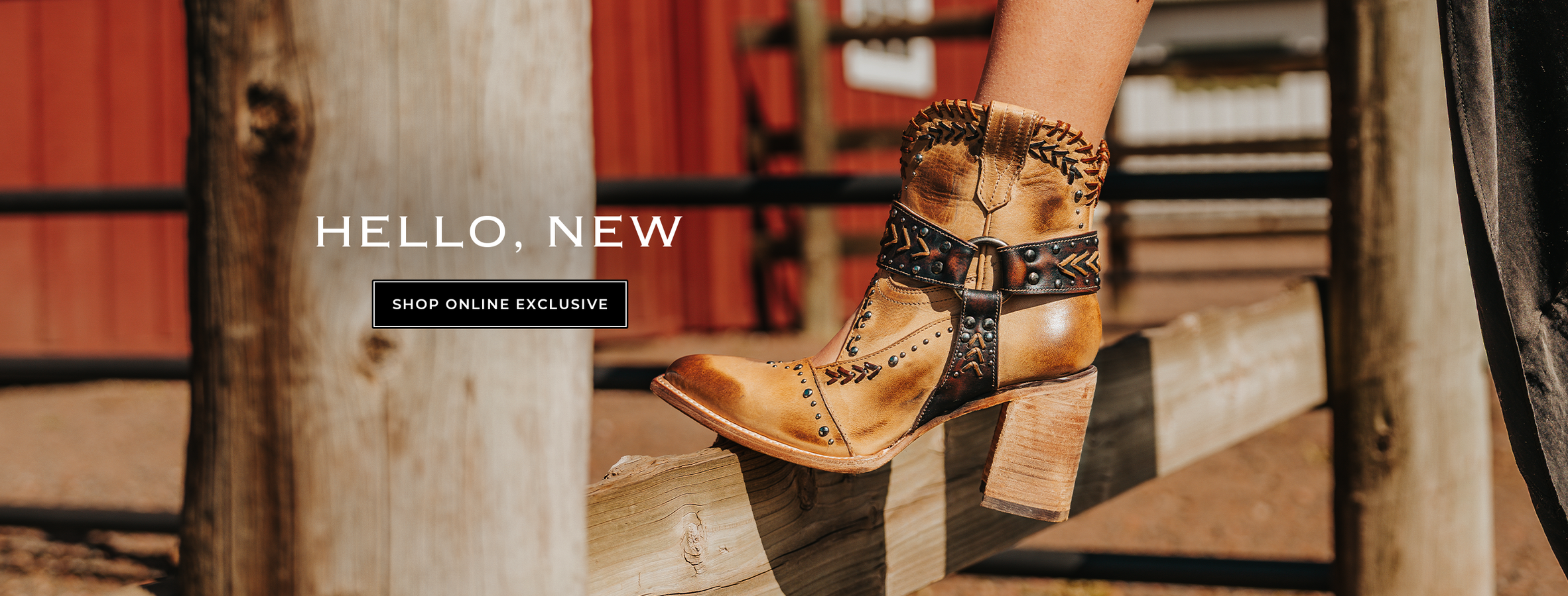 jetson western heeled womens heeled bootie tan