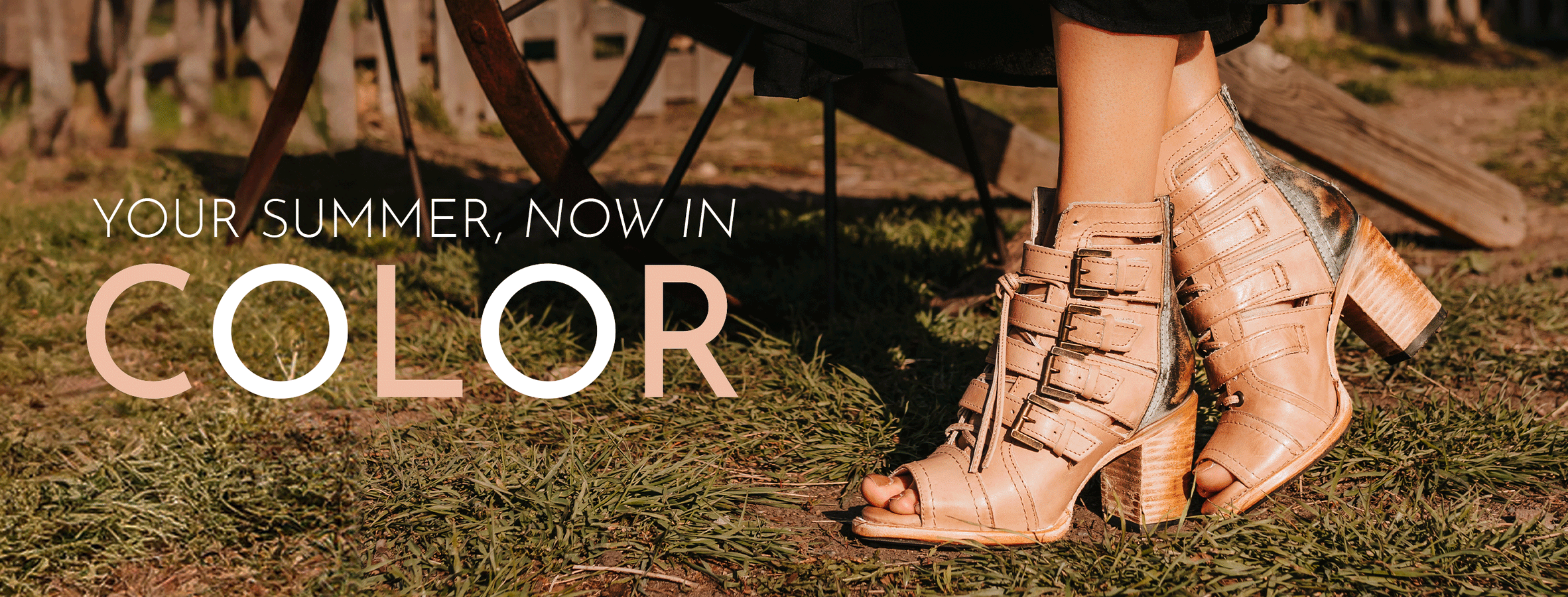 braeden exclusive open toe sandal bootie blush