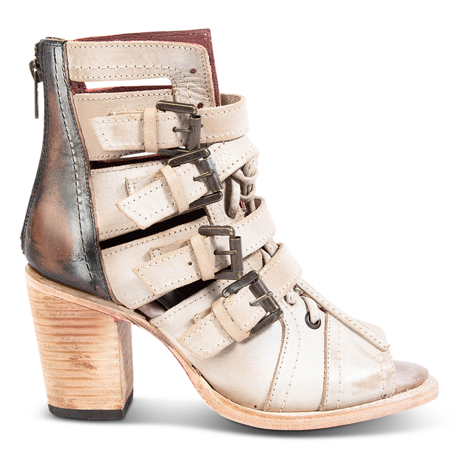 FREEBIRD women's Braeden ice sandal with adjustable straps and leather lacing detailing