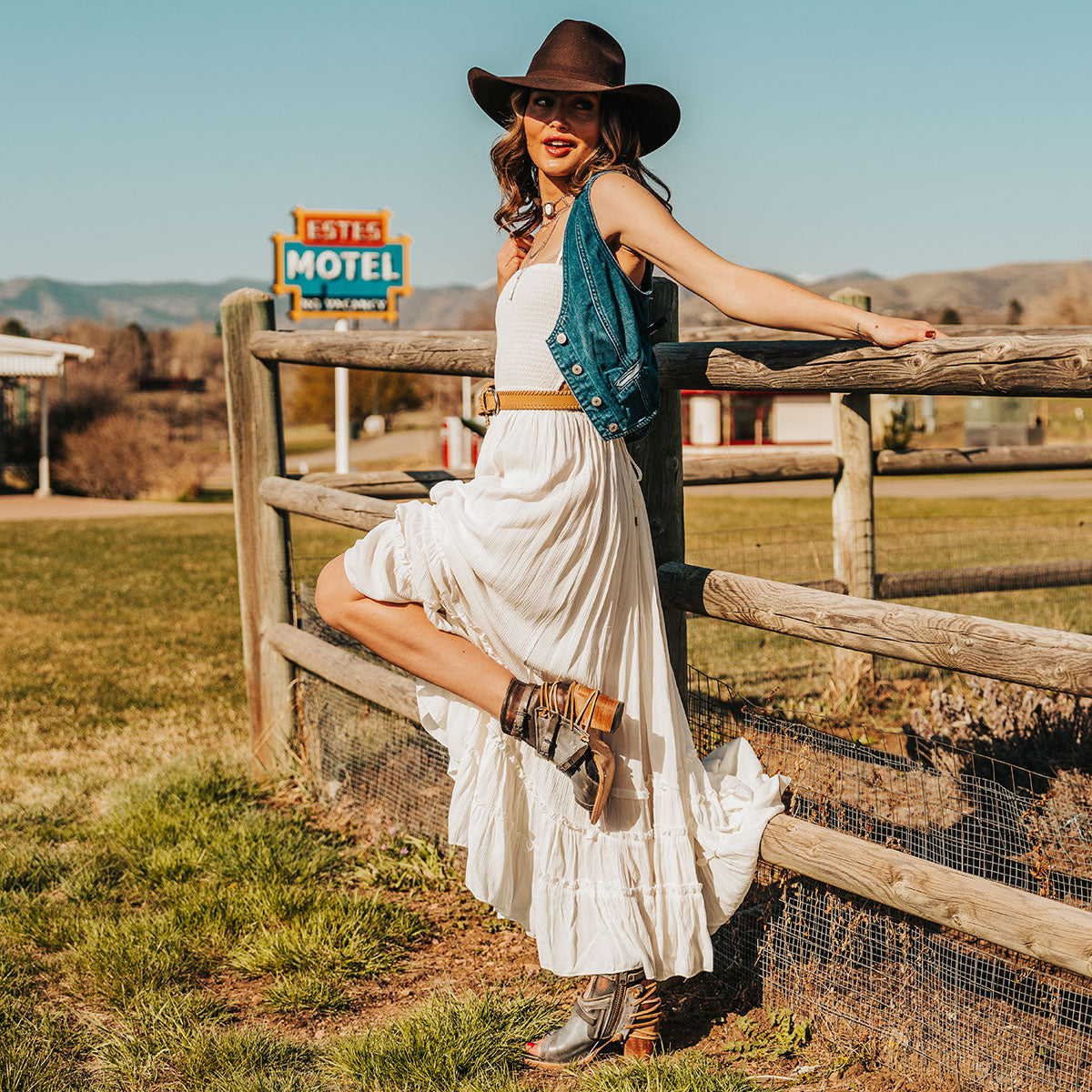 FREEBIRD women's Carterr ice multi sandal with back lacing and a front dip lifestyle