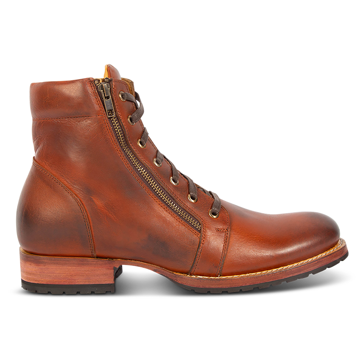 Kendrick zip boot for men in brown shop