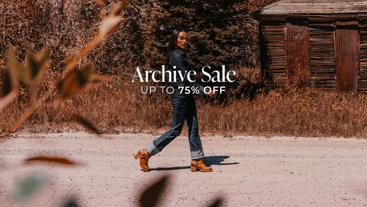 Archive Sale Up to 75% Off Shop Sale - Darcy Wheat Women's Leather Boot Lifestyle