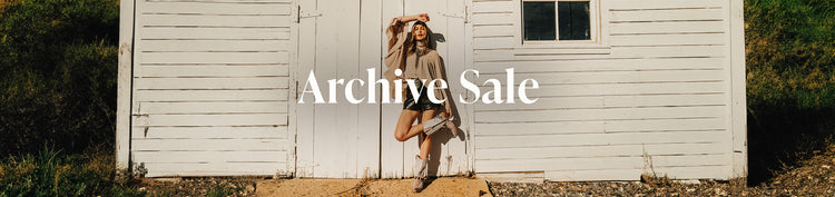 archive sale Collection page- women's wisteria leather cowgirl boot on model