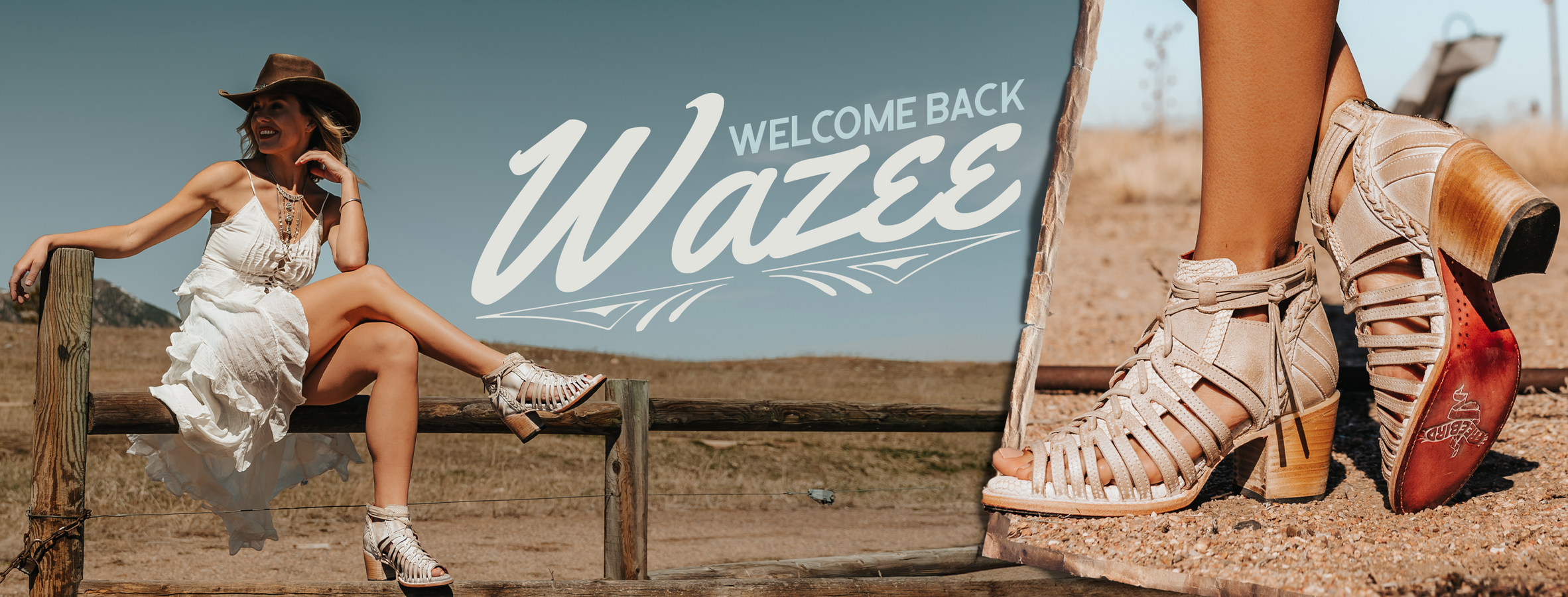 wazee exclusive womens detailed heeled leather sandal beige multi