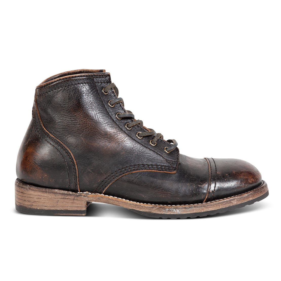 Leavenworth - Black distressed