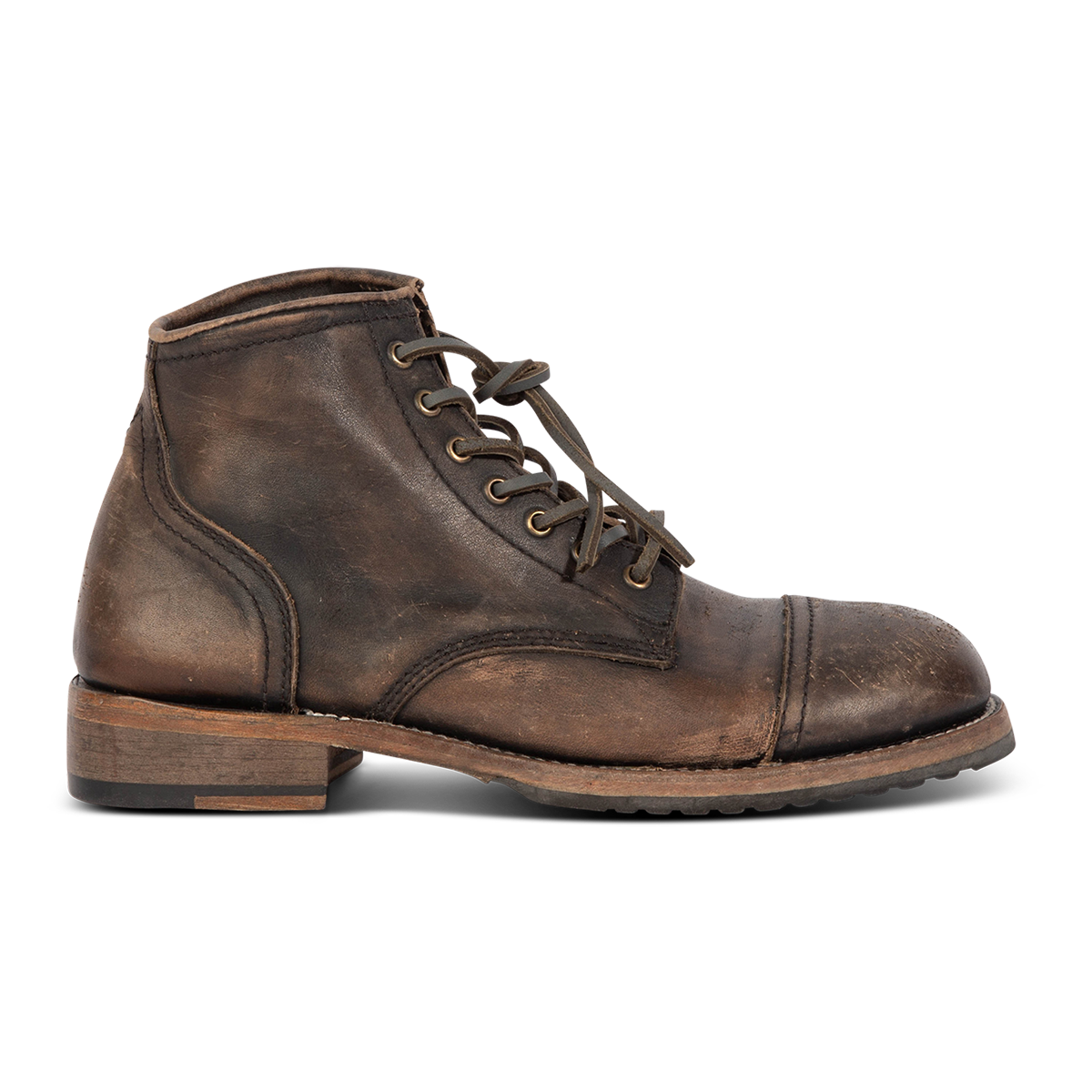 Leavenworth - Black distressed
