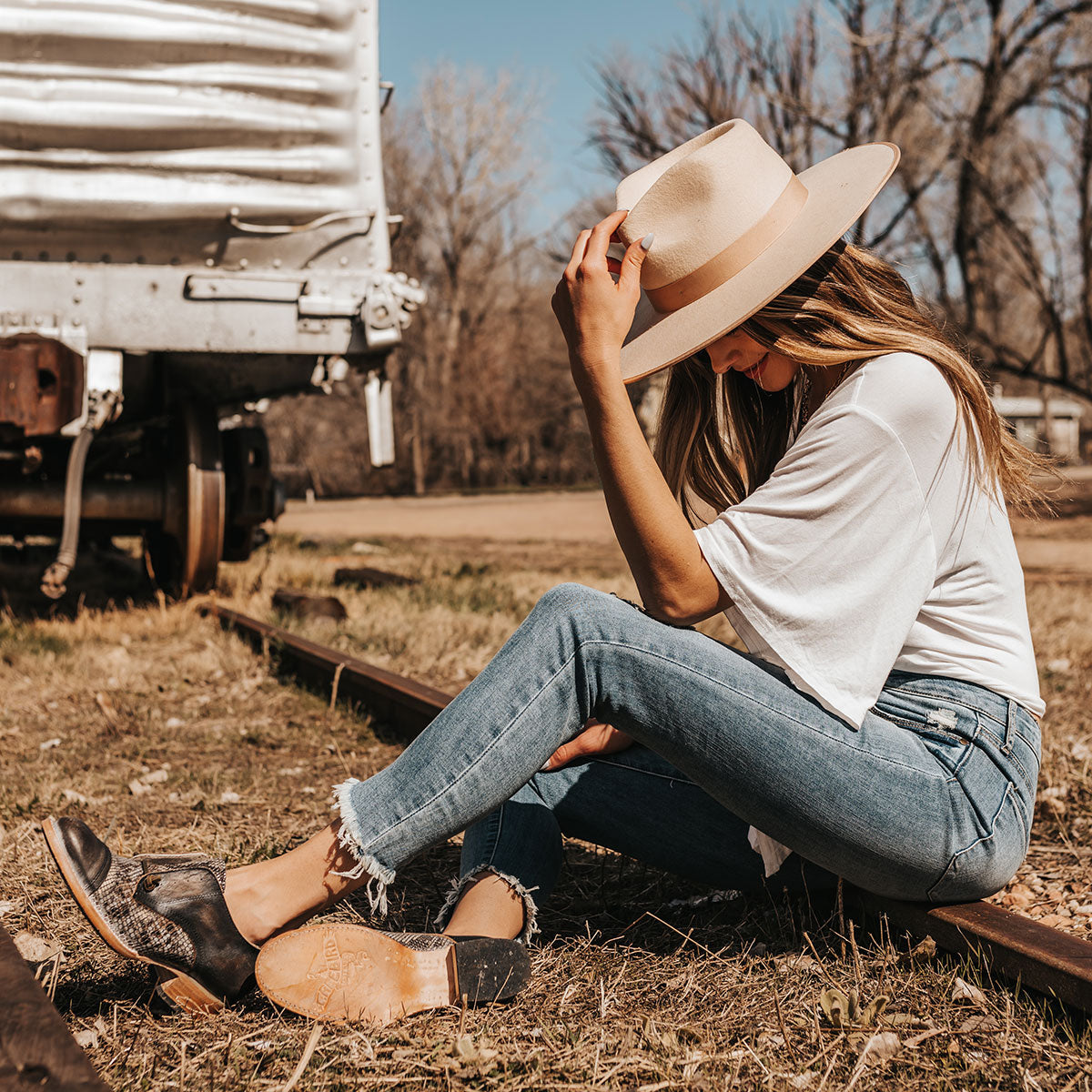 FREEBIRD women's Mabel black multi low heel slip on oxford lifestyle image