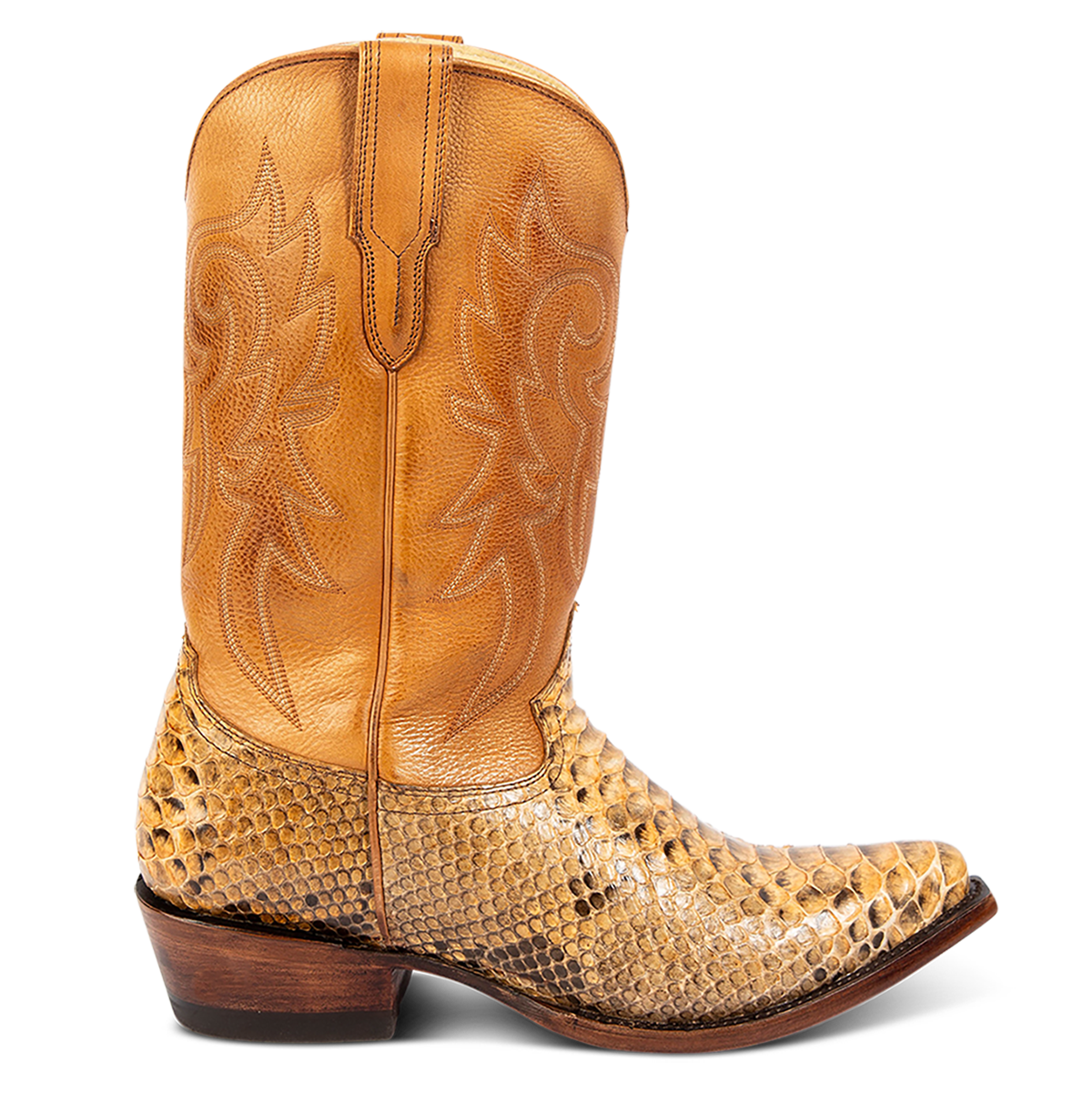 Cowboy boots with hot sale curled toes