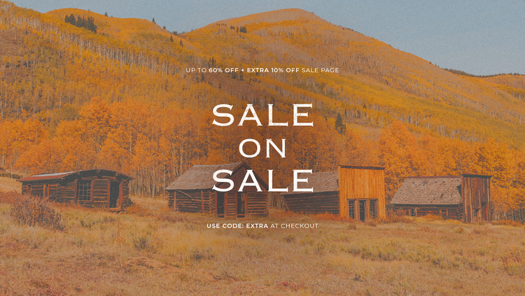 Sale on Sale up to 60% Off + Extra 10% off sale page - use code: EXTRA at checkout