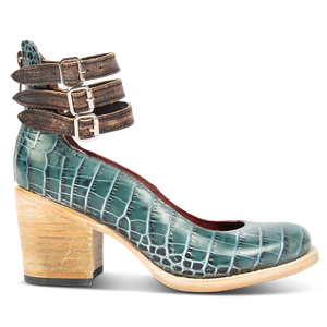 Image of Randi - Turquoise croco