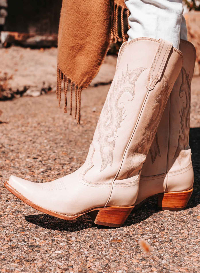 western leather boots booties