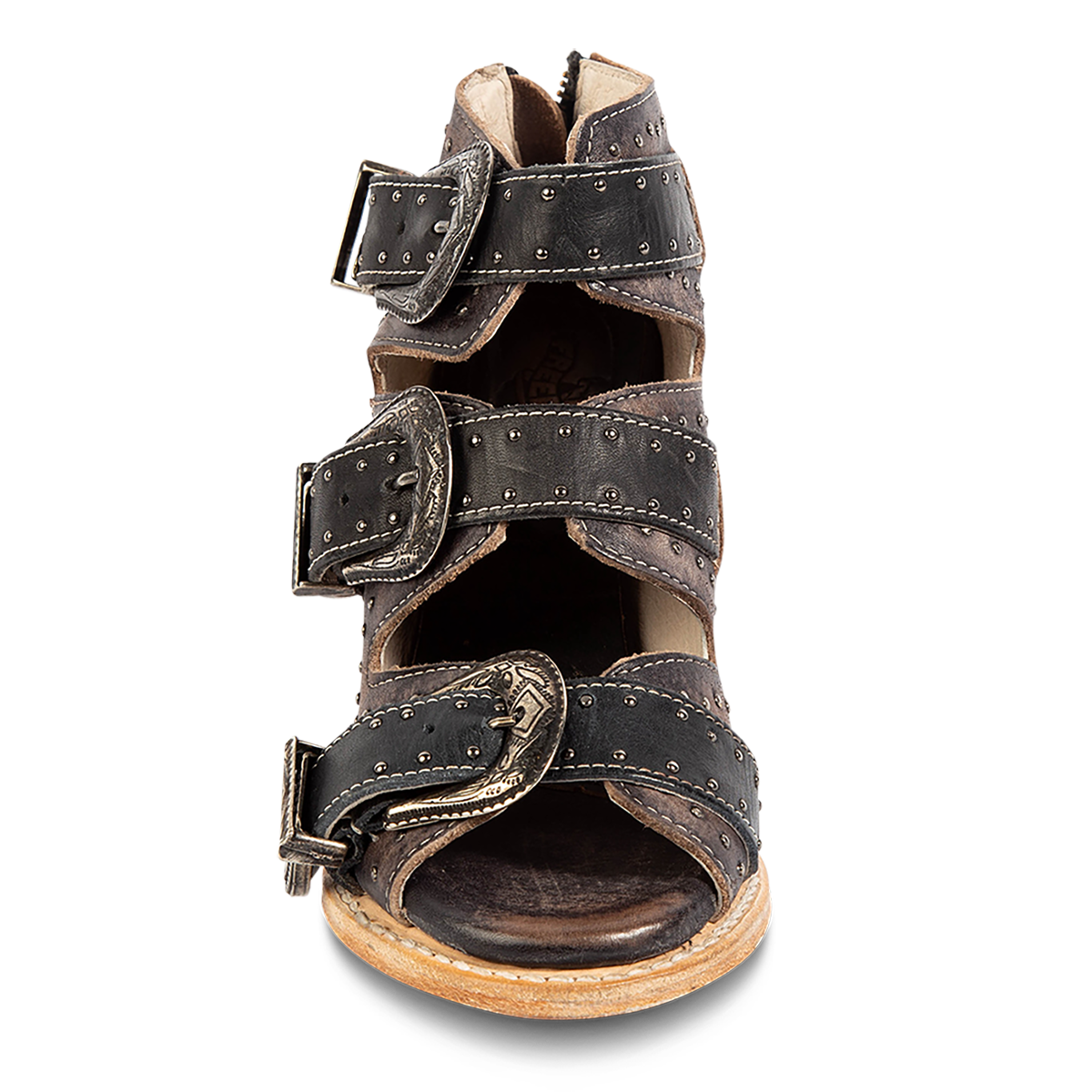Violet - Black Distressed