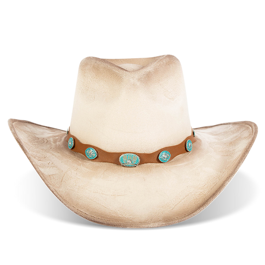 Wesson - Beige Distressed