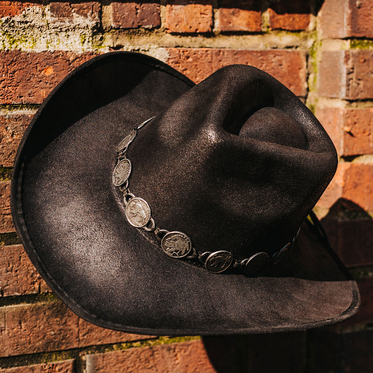 Wyatt - Black Distressed