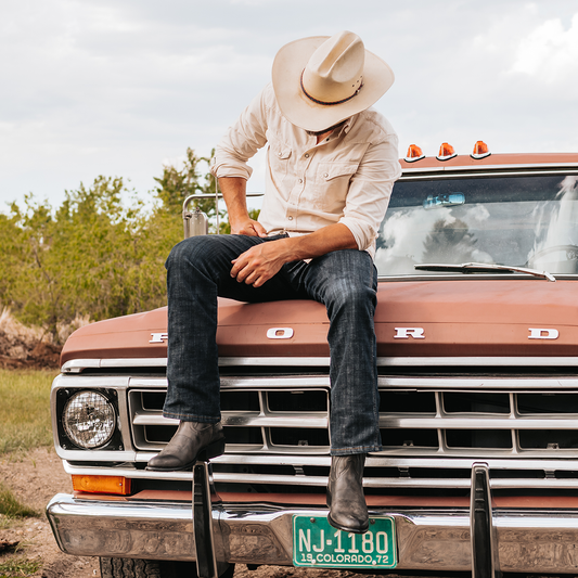 FREEBIRD men's Bandito black leather exterior pull straps front drip and traditional toe lifestyle