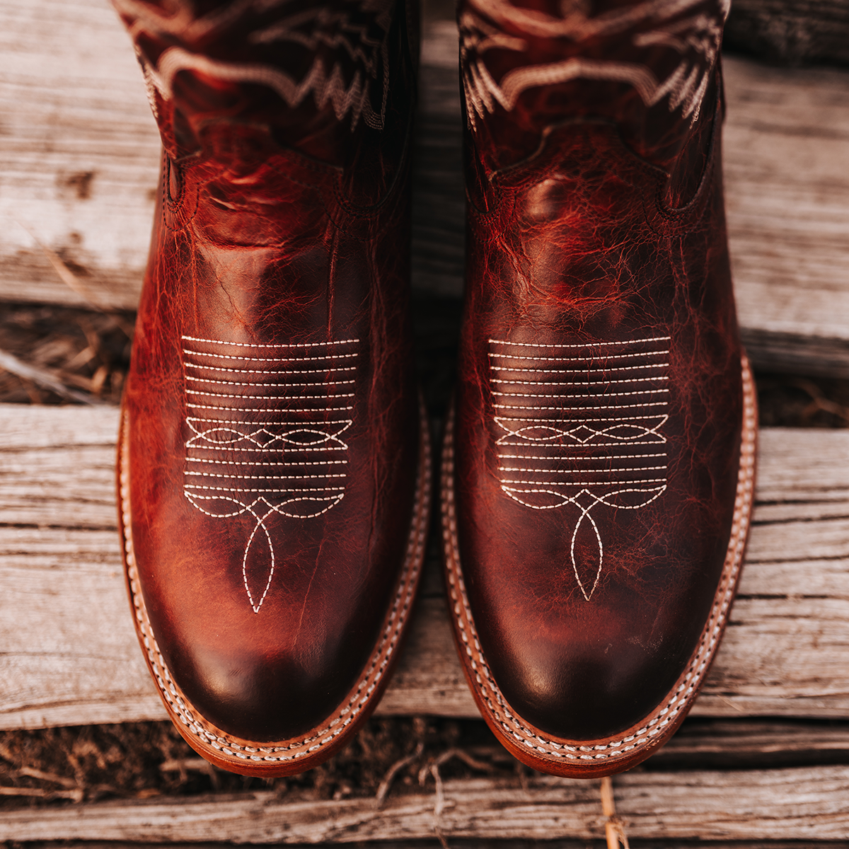 Cognac cowboy boots outlet