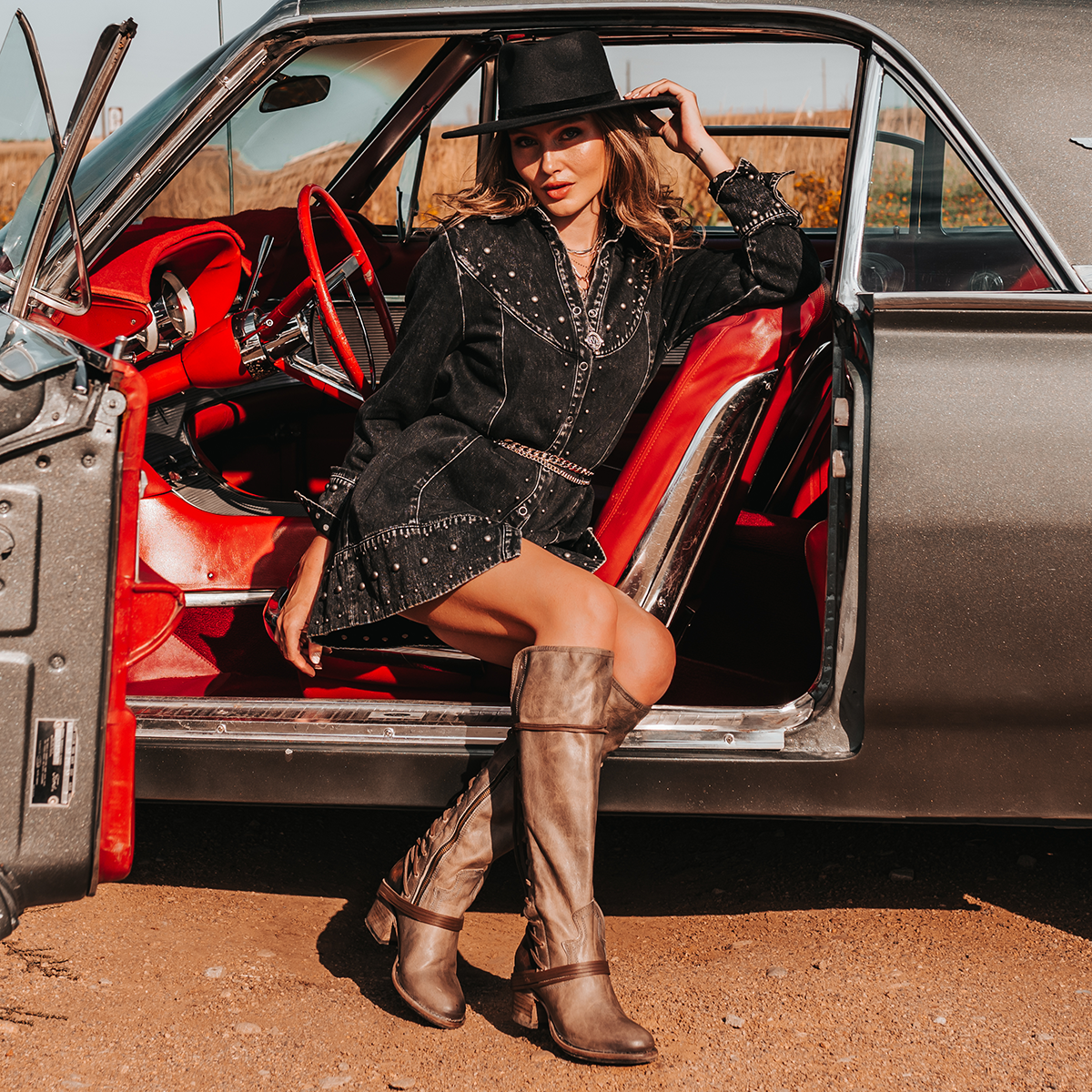 Freebird knee high boots sales