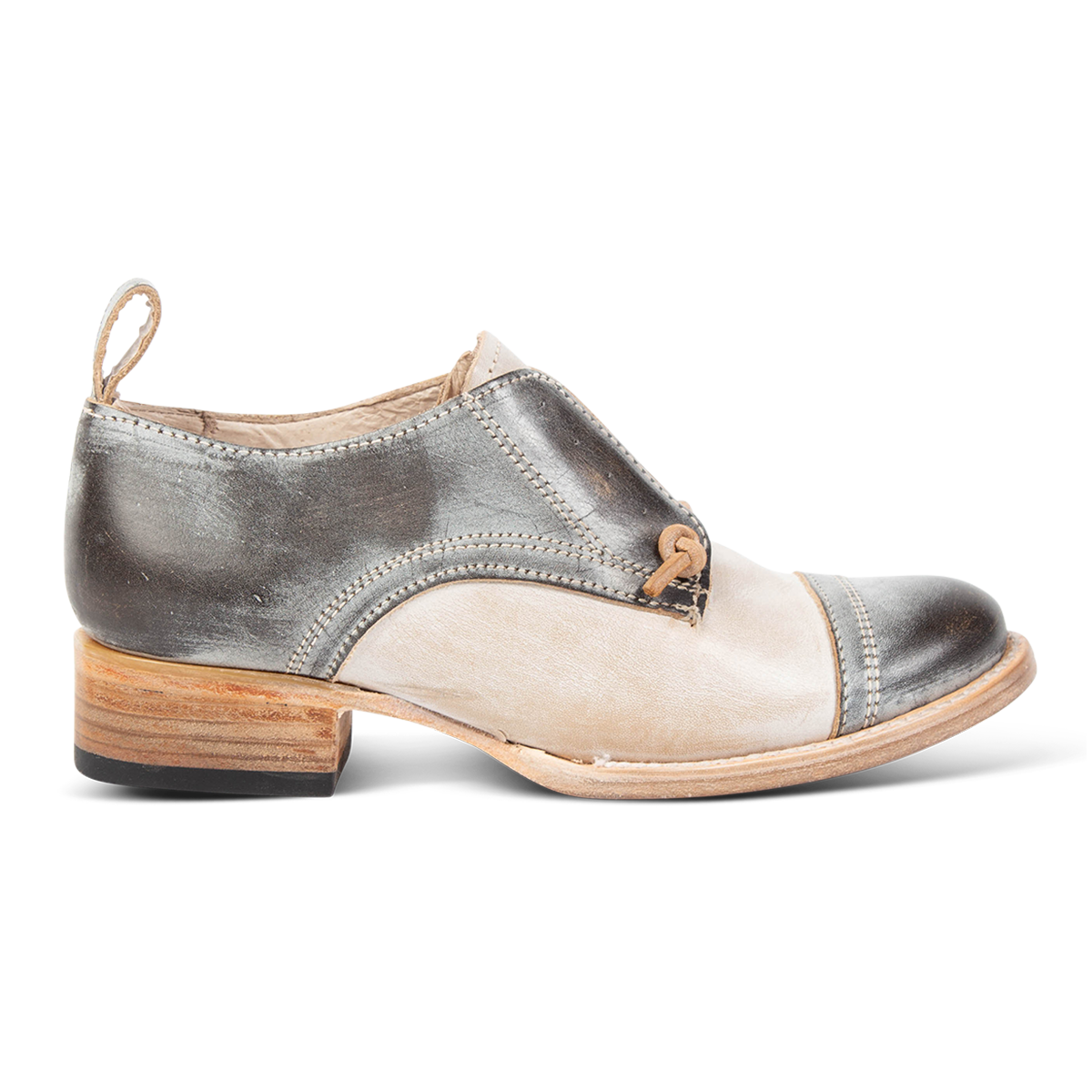 FREEBIRD women's Mabel ice multi low heel slip on oxford