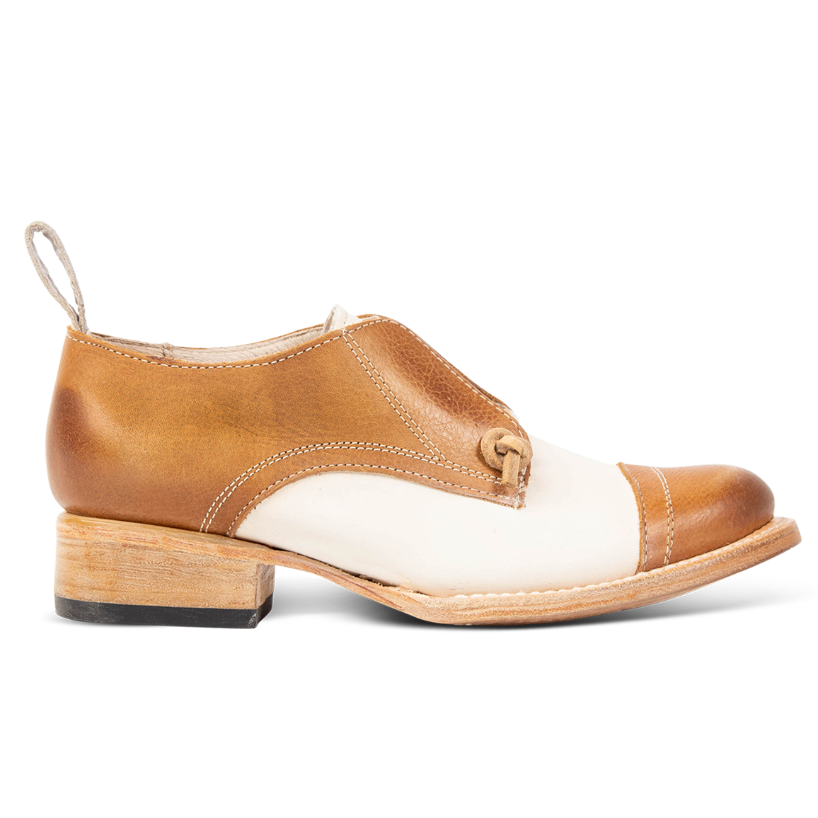 FREEBIRD women's Mabel blush multi low heel slip on oxford