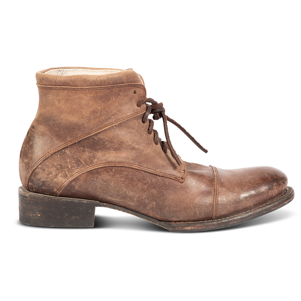 FREEBIRD men's Mercr brown shoe with adjustable front lacing