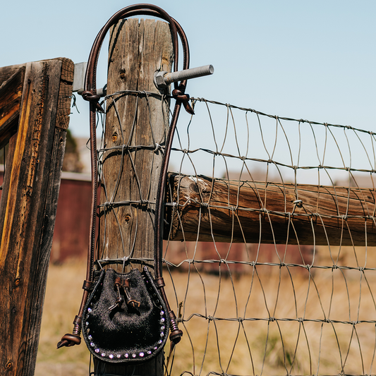 FREEBIRD Stella black bag with silver clasp closure and adjustable leather shoulder straps