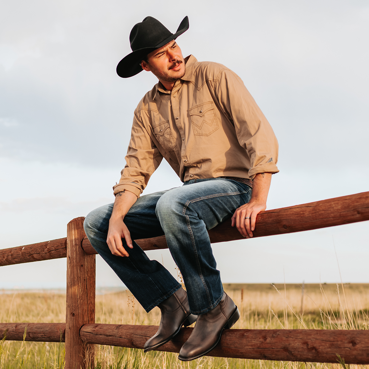 First pair of boots. How long should jeans be? Should the shafts still be  covered when sitting? : r/cowboyboots