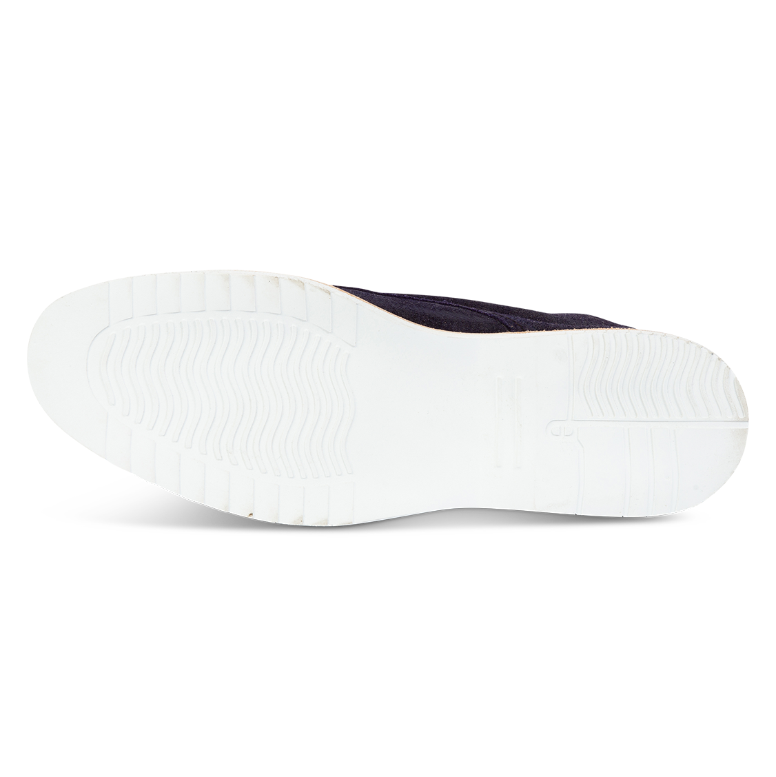 Rubber sole on FREEBIRD men's Wheeler navy suede shoe