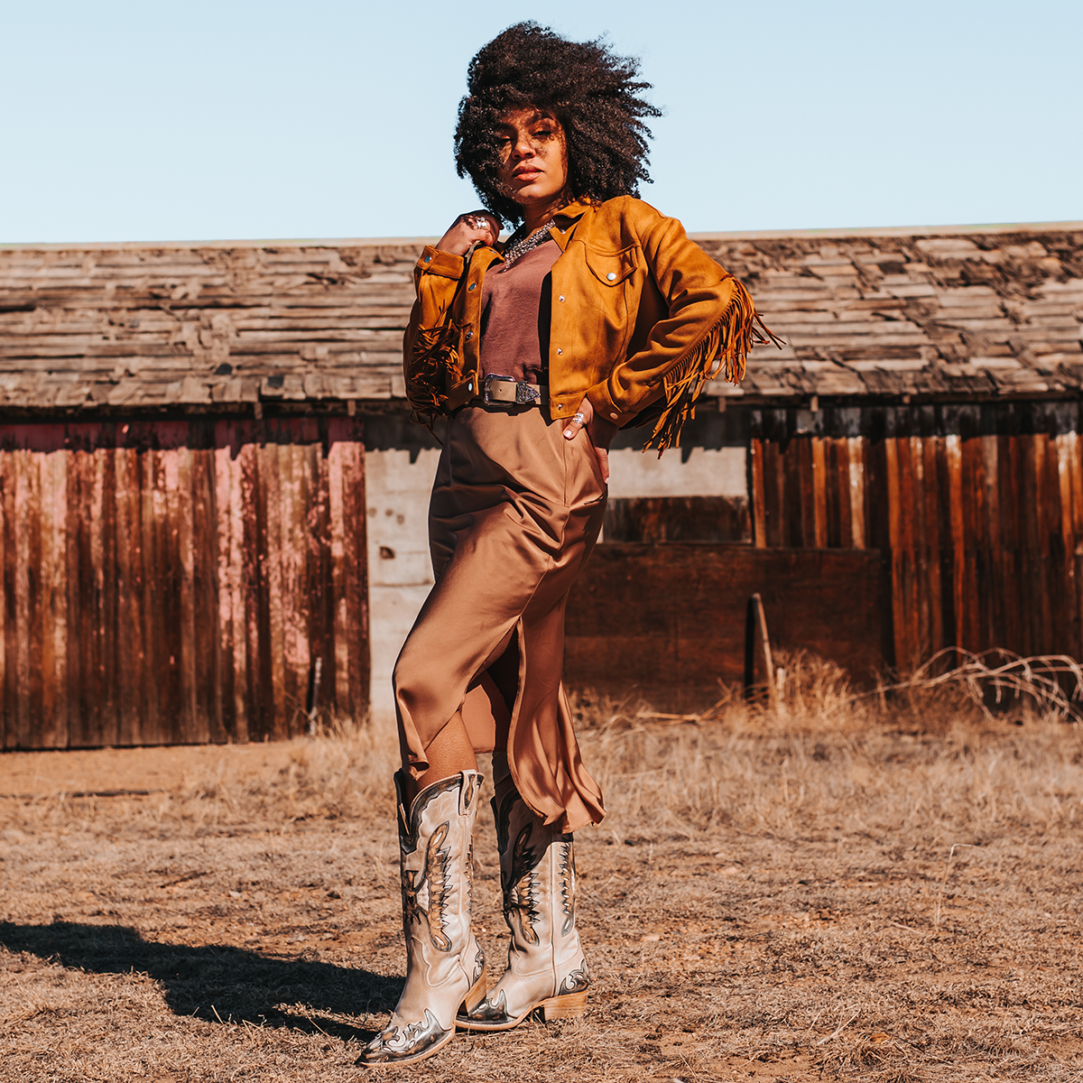 FREEBIRD women's Willie beige ice multi leather western boot with textured design, stitch detailing, and snip toe construction lifestyle