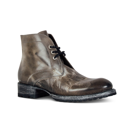 FREEBIRD men's Knight stone front lace closure and inside zip closure boot 